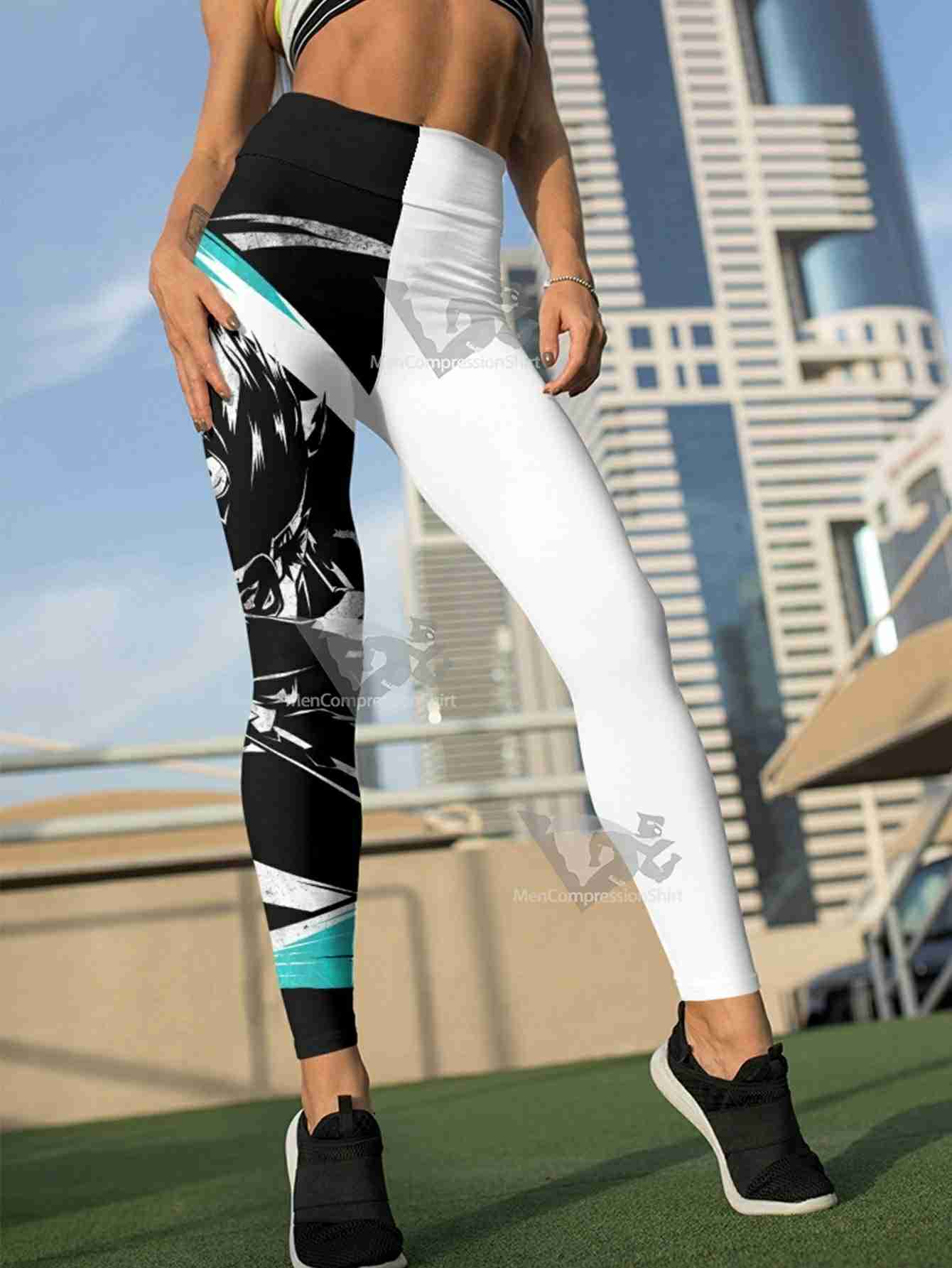 Inosuke Cool Women Compression Leggings