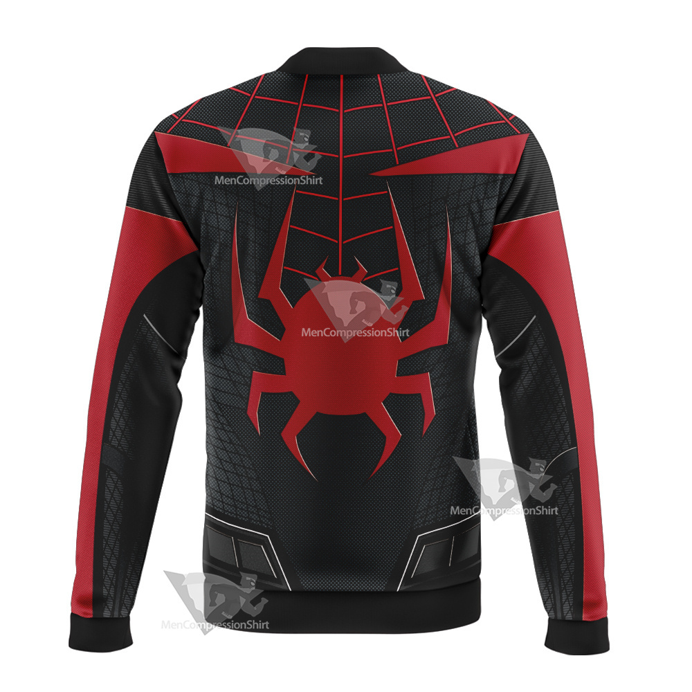 Insomniac Parker 2 Miles Morales Bomber Jacket