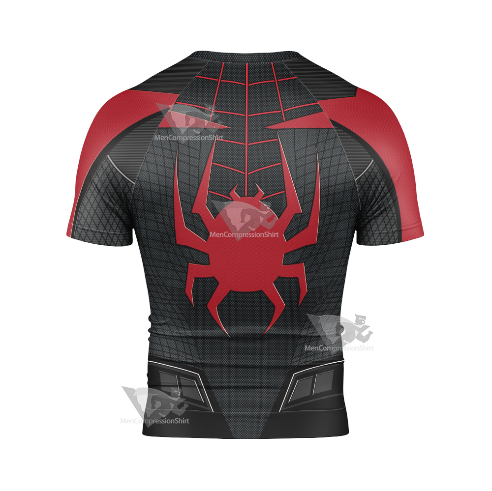 Insomniac Parker 2 Miles Morales Short Sleeve Compression Shirt