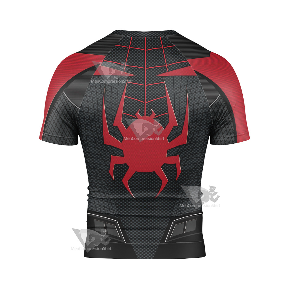 Insomniac Parker 2 Miles Morales Short Sleeve Compression Shirt