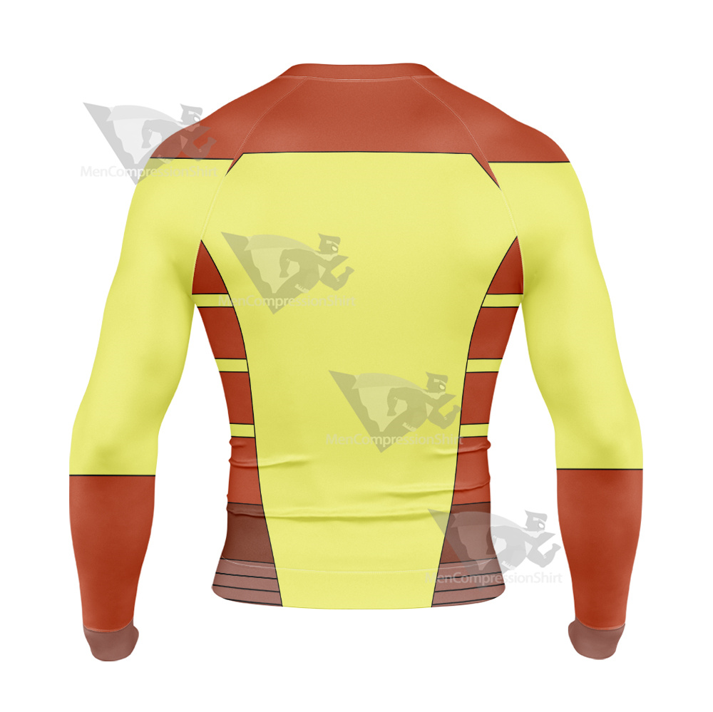 Invincible Rex Splode Long Sleeve Compression Shirt
