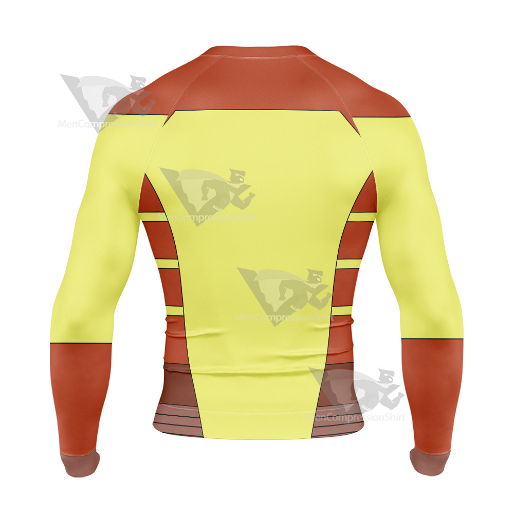 Invincible Rex Splode Long Sleeve Compression Shirt