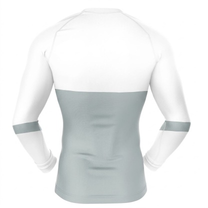 Invincible Viltrumite V2 Gray White Long Sleeve Compression Shirt
