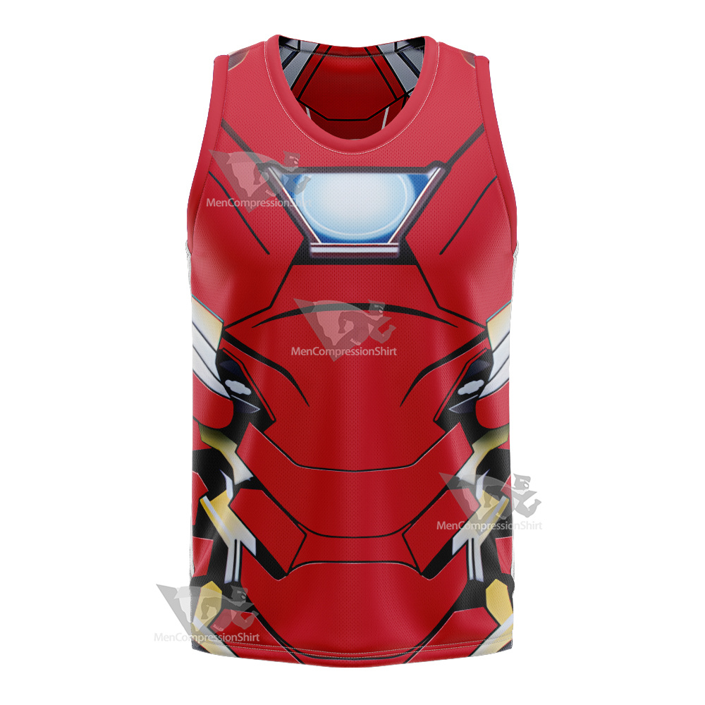Iron Men Tony Stark Basketball Jersey