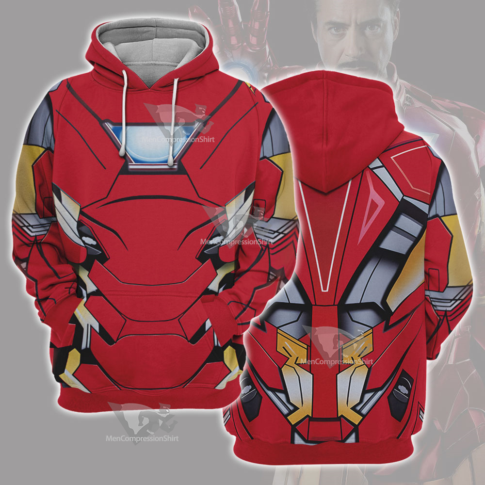 Iron Men Tony Stark Cosplay Hoodie