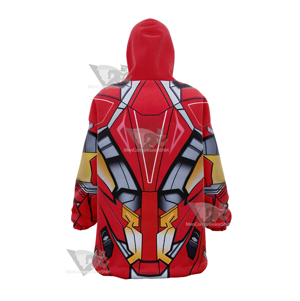 Iron Men Tony Stark Snug Oversized Blanket Hoodie