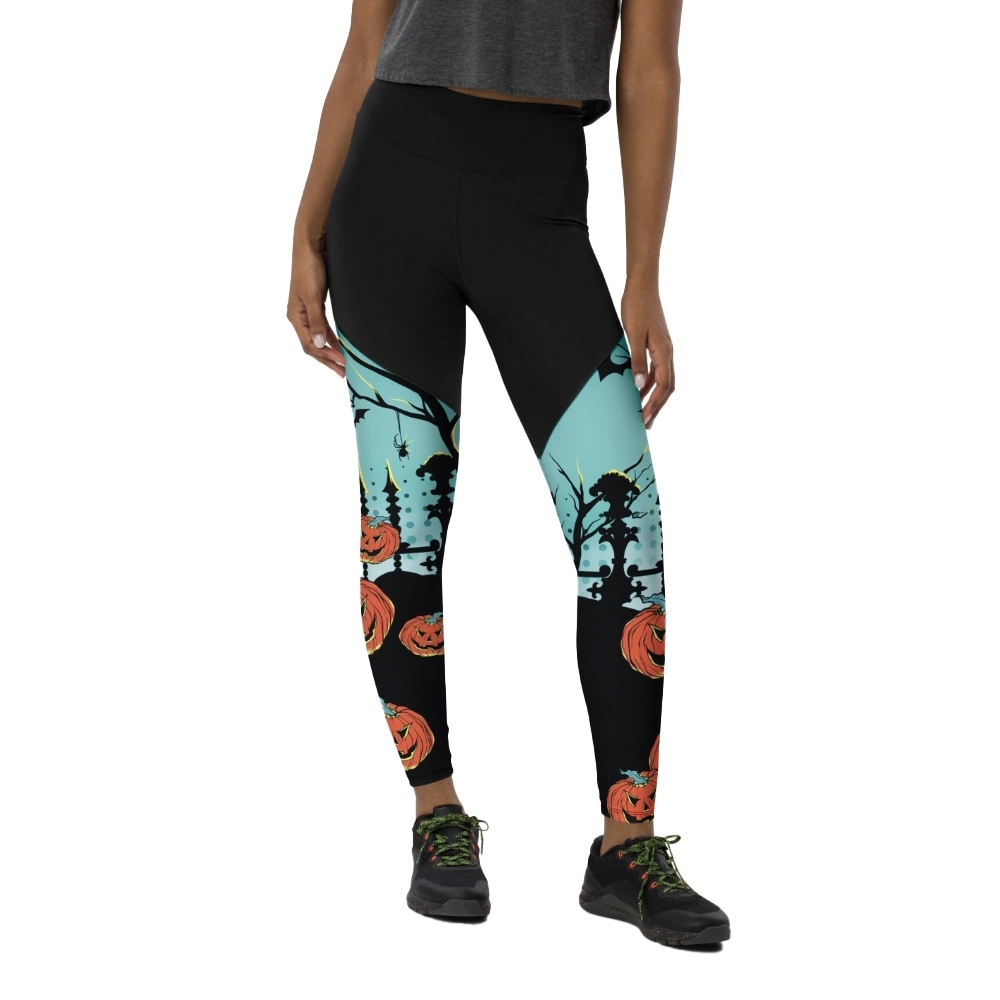 Jack Olantern Women Compression Legging