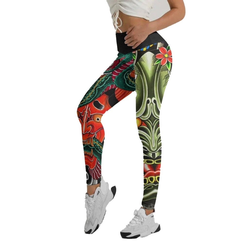 Japanese Viper Oni Women Compression Legging