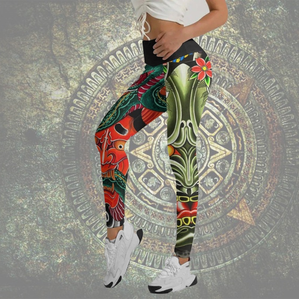 Japanese Viper Oni Women Compression Legging