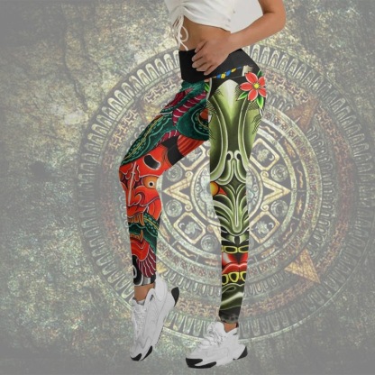 Japanese Viper Oni Women Compression Legging