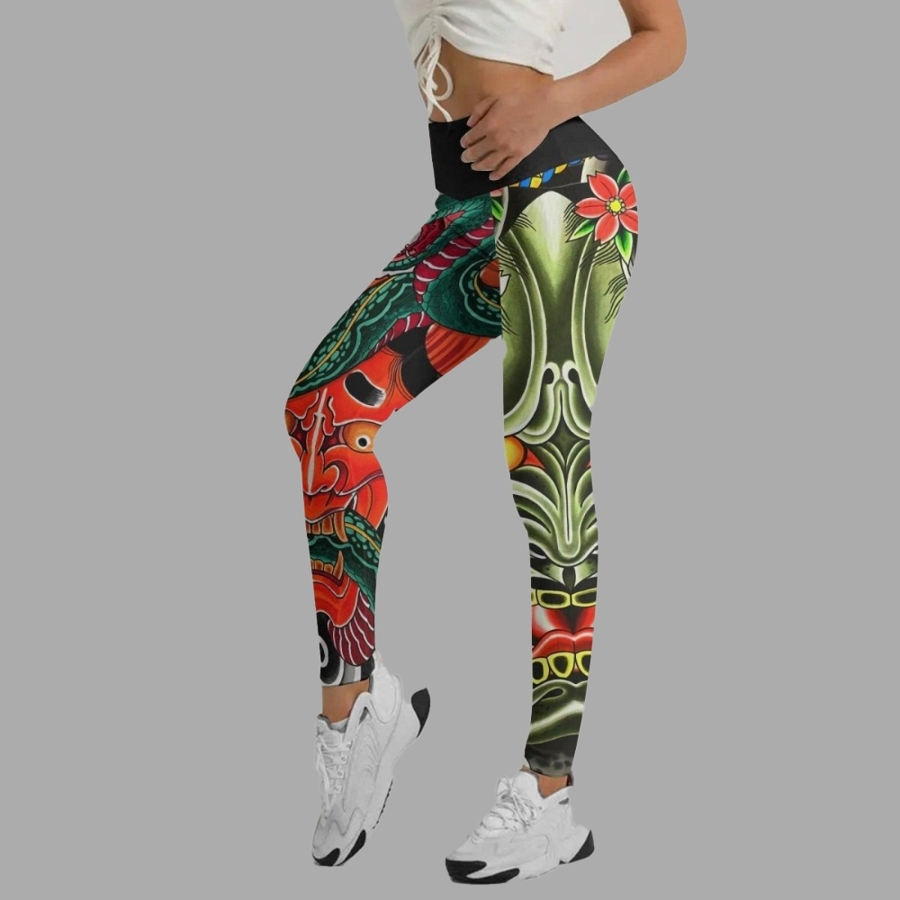 Japanese Viper Oni Women Compression Legging