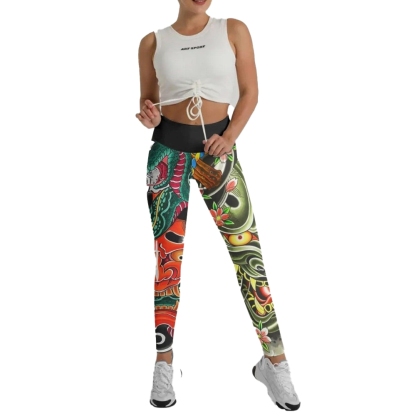 Japanese Viper Oni Women Compression Legging