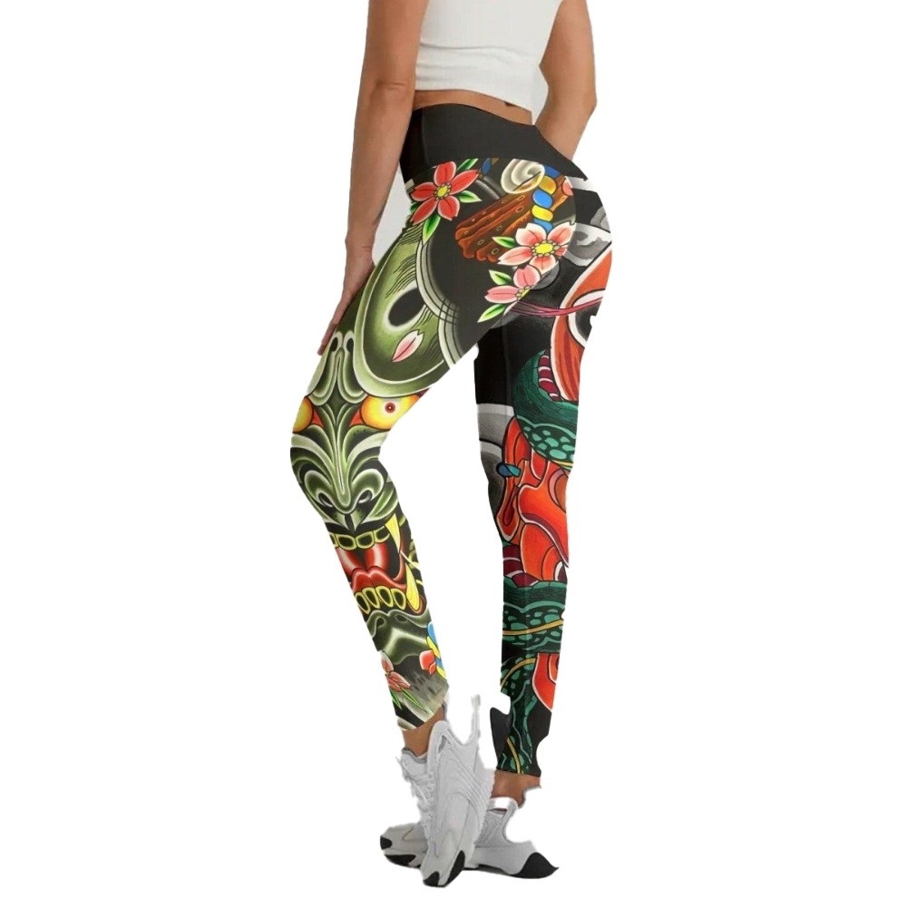 Japanese Viper Oni Women Compression Legging