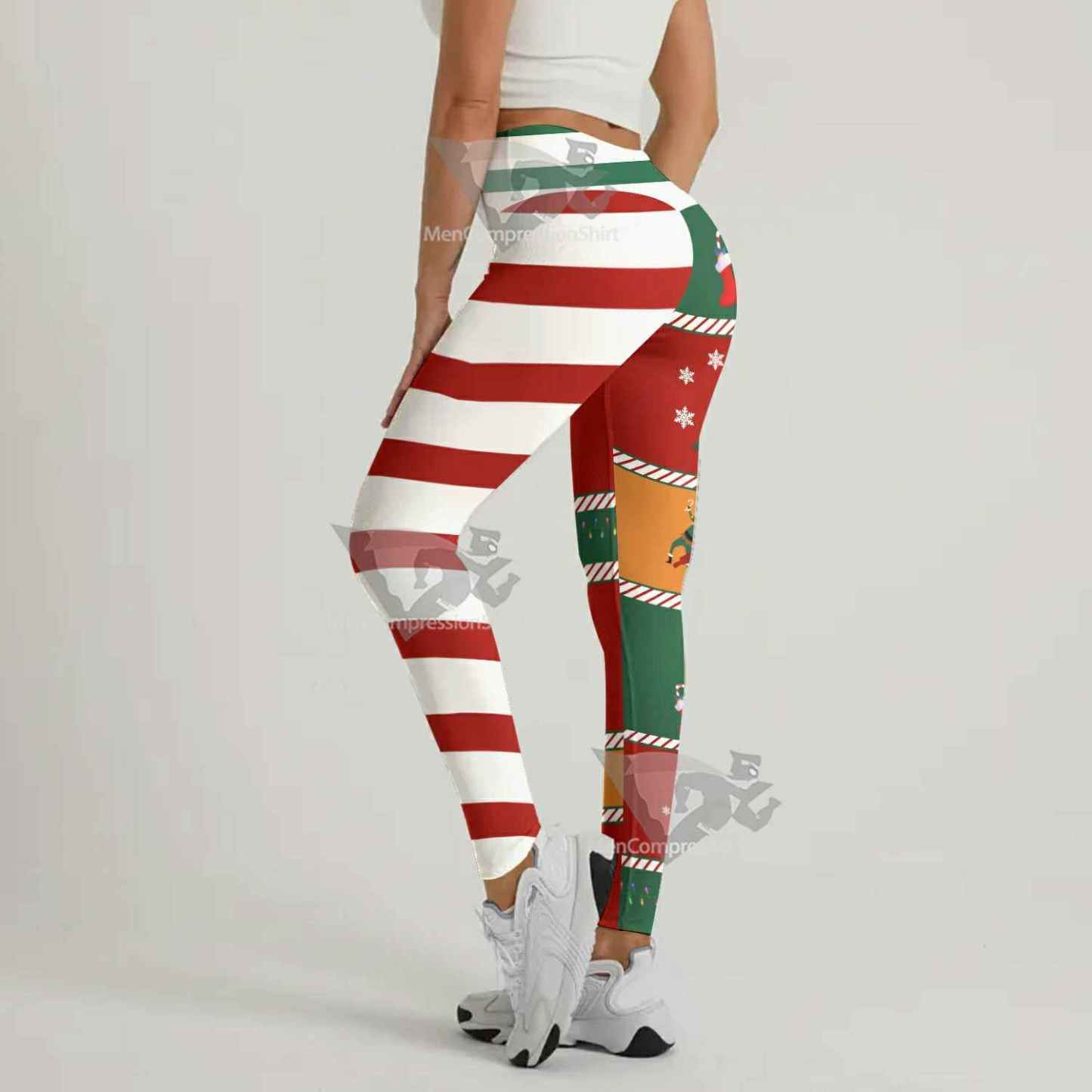 Jiu Jitsu Christmas Leggings