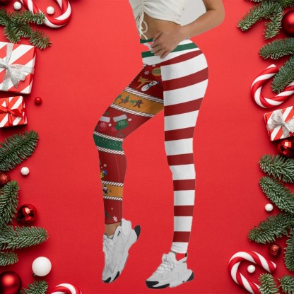 Jiu Jitsu Christmas Women Compression Legging