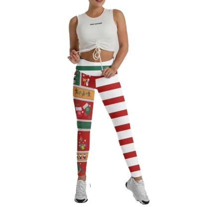 Jiu Jitsu Christmas Women Compression Legging