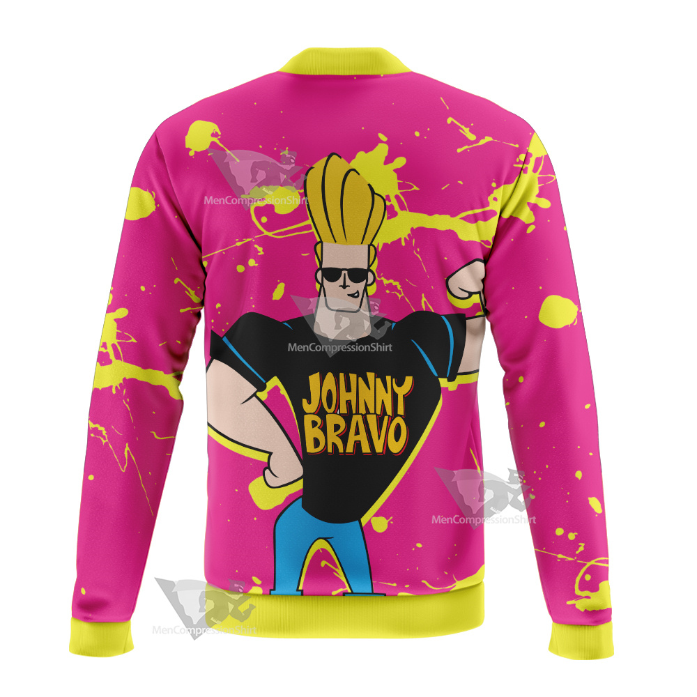 Johnny Bravo Pink Bomber Jacket