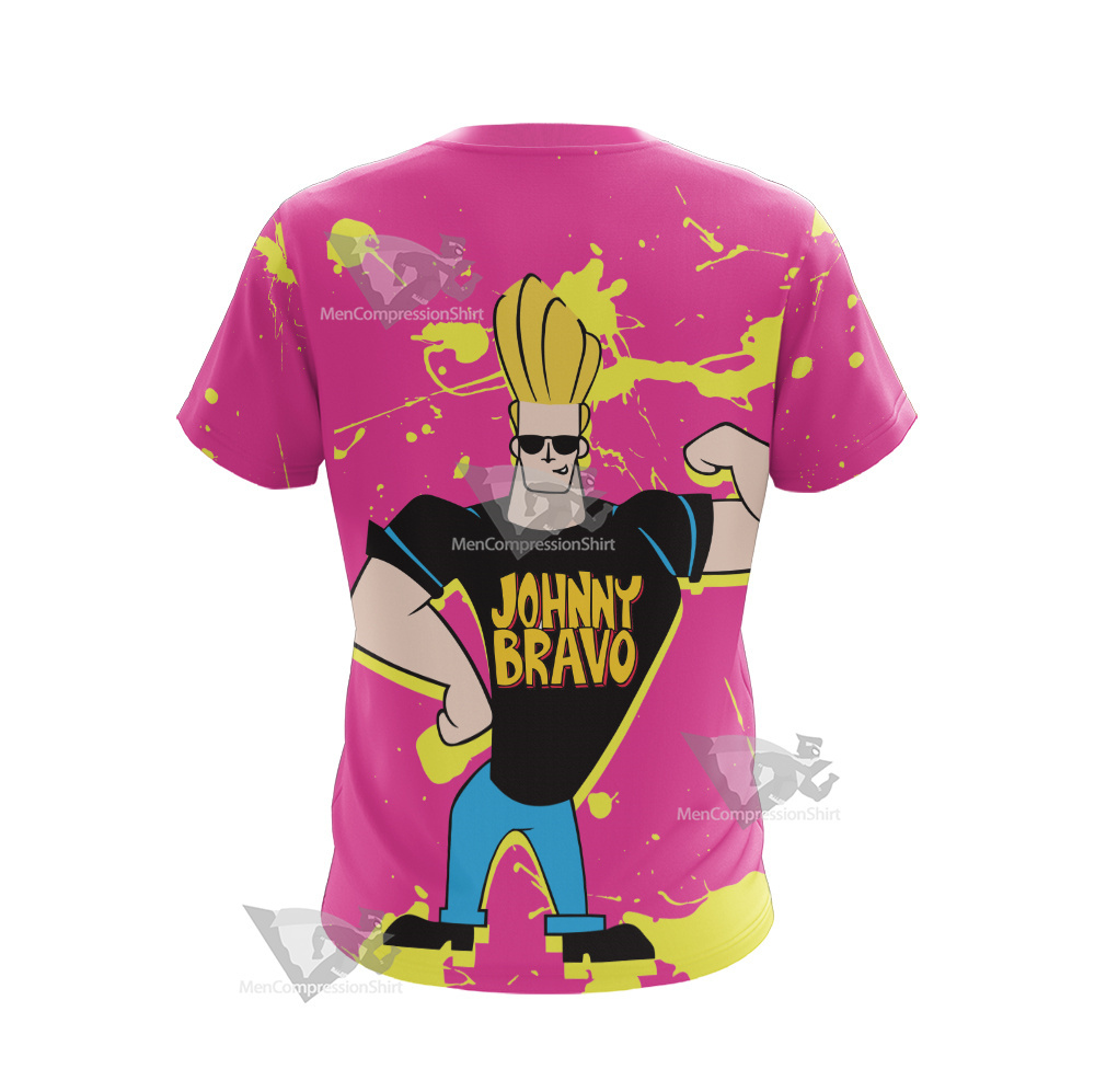 Johnny Bravo Pink Cosplay T-Shirt
