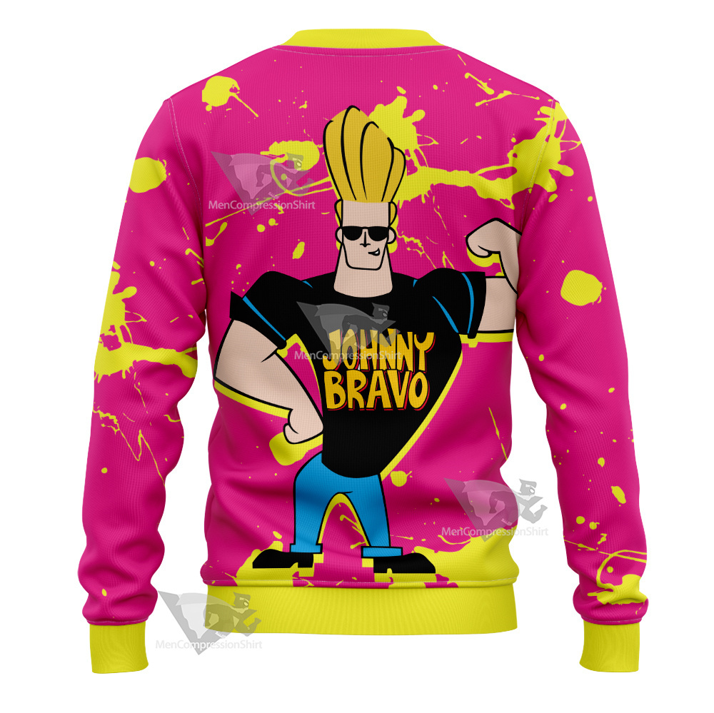 Johnny Bravo Pink Sweatshirt