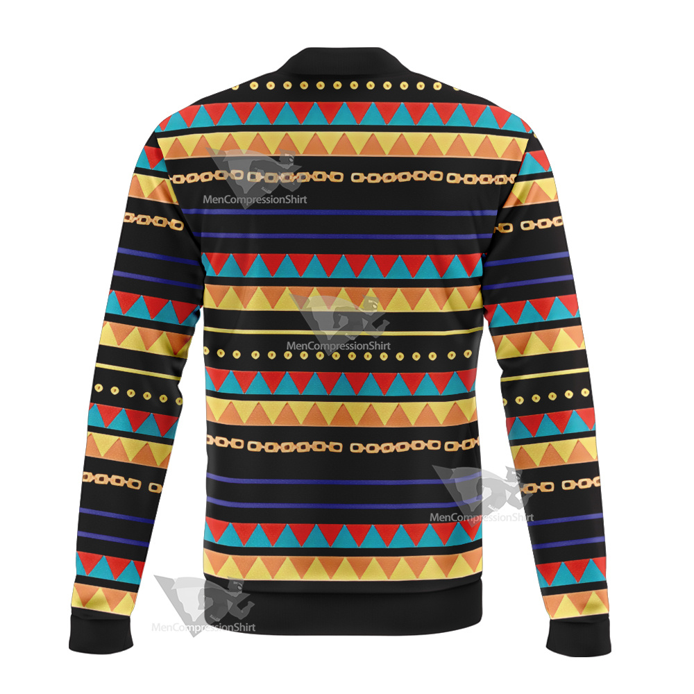 Jojo Belts Combination Bomber Jacket