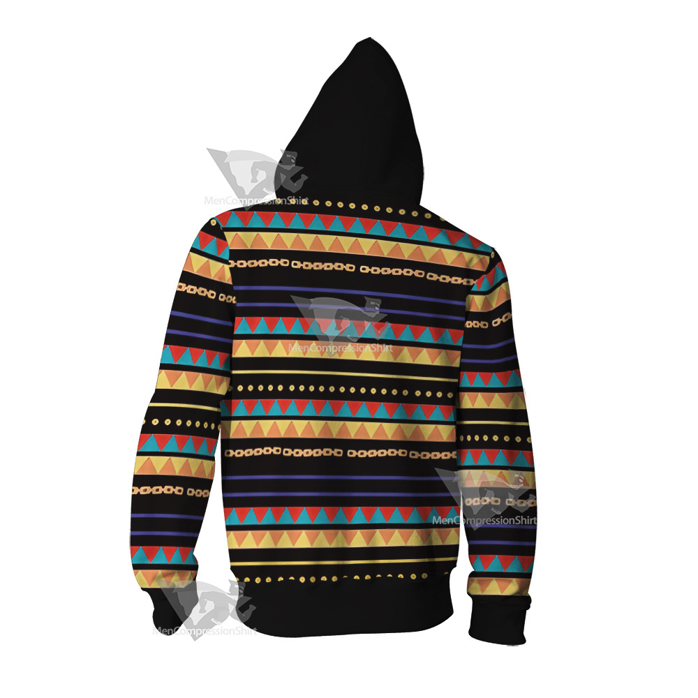 Jojo Belts Combination Cosplay Zip Up Hoodie