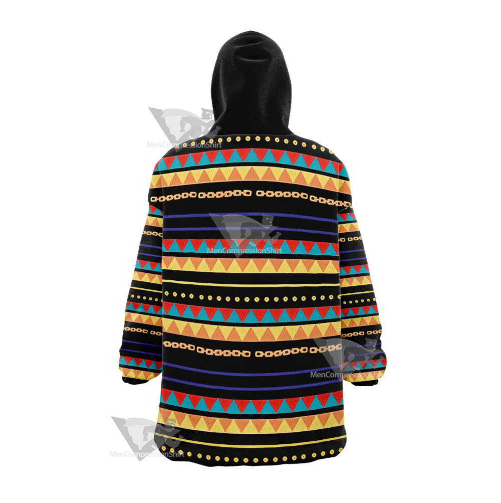 Jojo Belts Combination Snug Oversized Blanket Hoodie