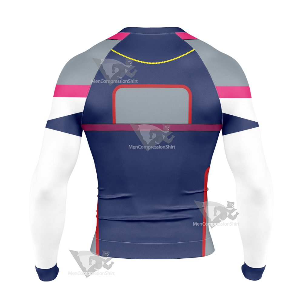 Jojo Bizarre Adventure Jodio Joestar Long Sleeve Compression Shirt