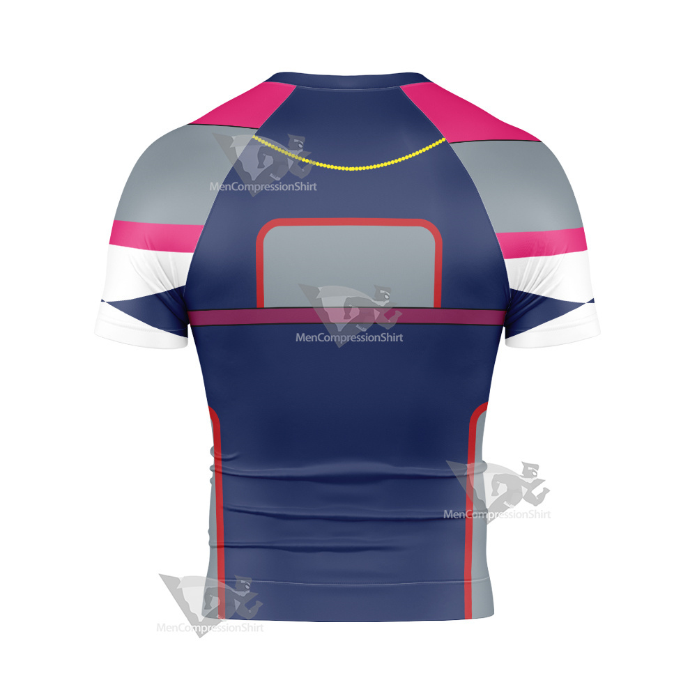Jojo Bizarre Adventure Jodio Joestar Short Sleeve Compression Shirt