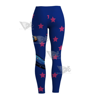 Jojo Bizarre Adventure Johnny Joestar Blue Women Leggings
