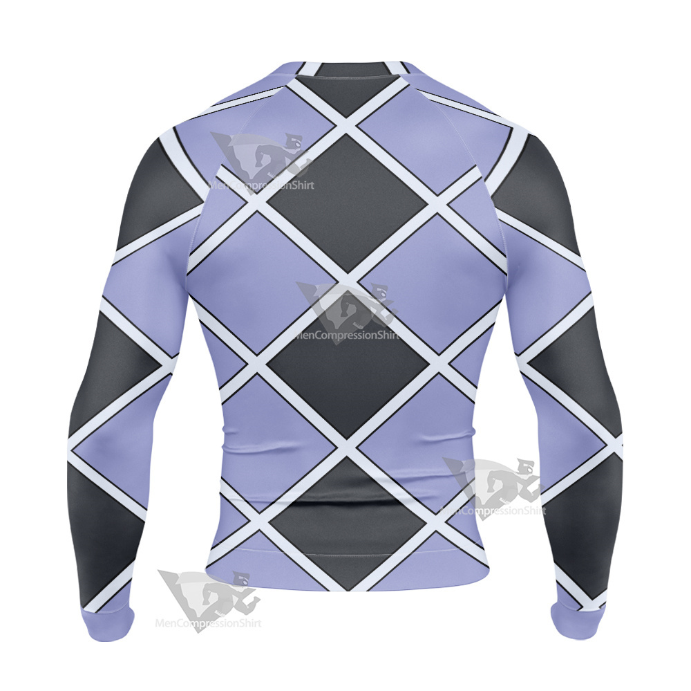 Jojo Bizarre Highway Star Long Sleeve Compression Shirt