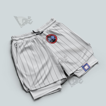 Jojos Alnino Emporio White Men Compression Gym Short