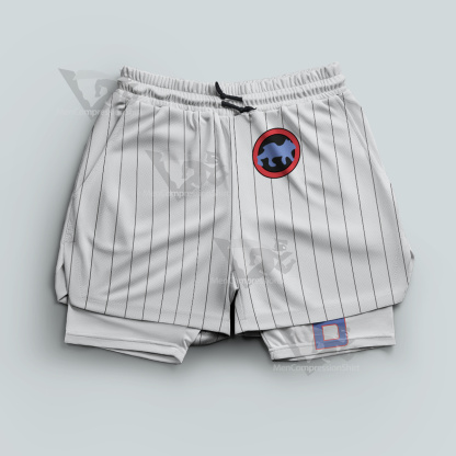 Jojos Alnino Emporio White Men Compression Gym Short