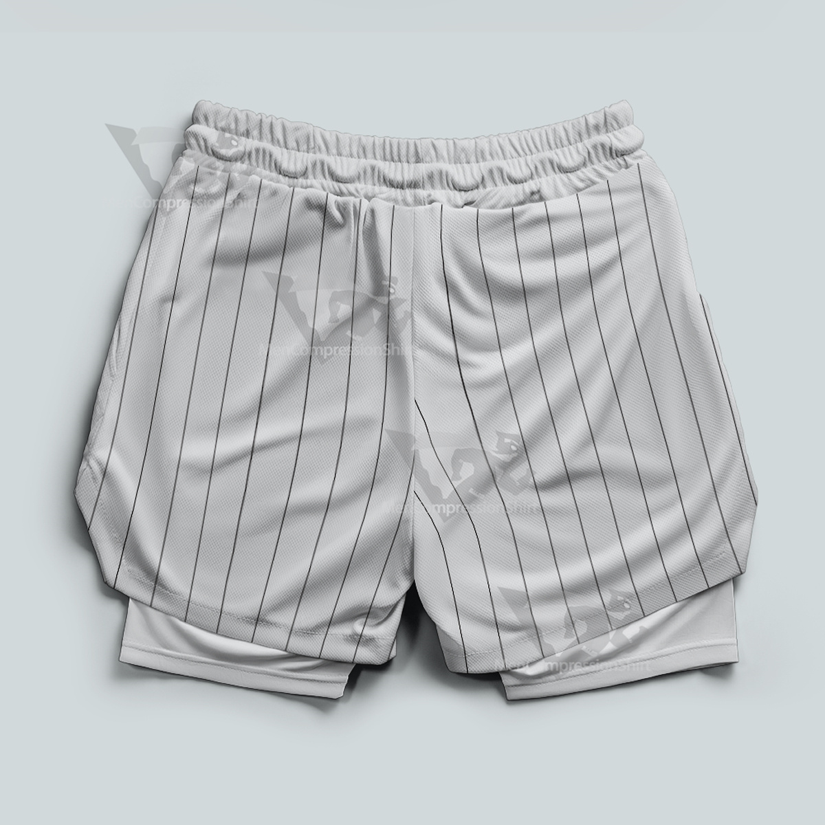 Jojos Alnino Emporio White Men Compression Gym Short