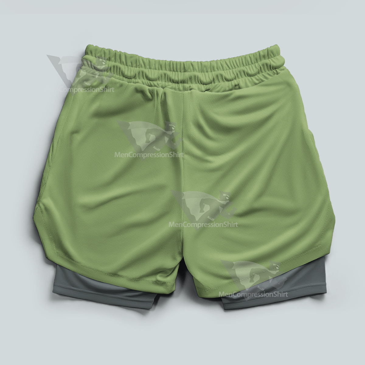 Jojos Bizarre Adventure Costello Ermes Green Men Compression Gym Short