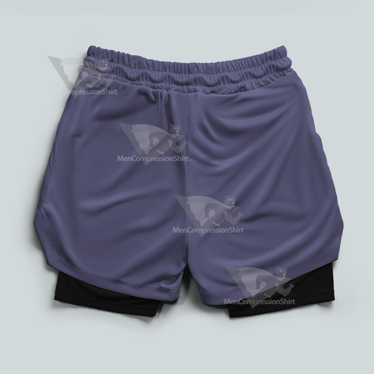 Jojos Bizarre Adventure Weather Report Purple Men Compression Gym Short