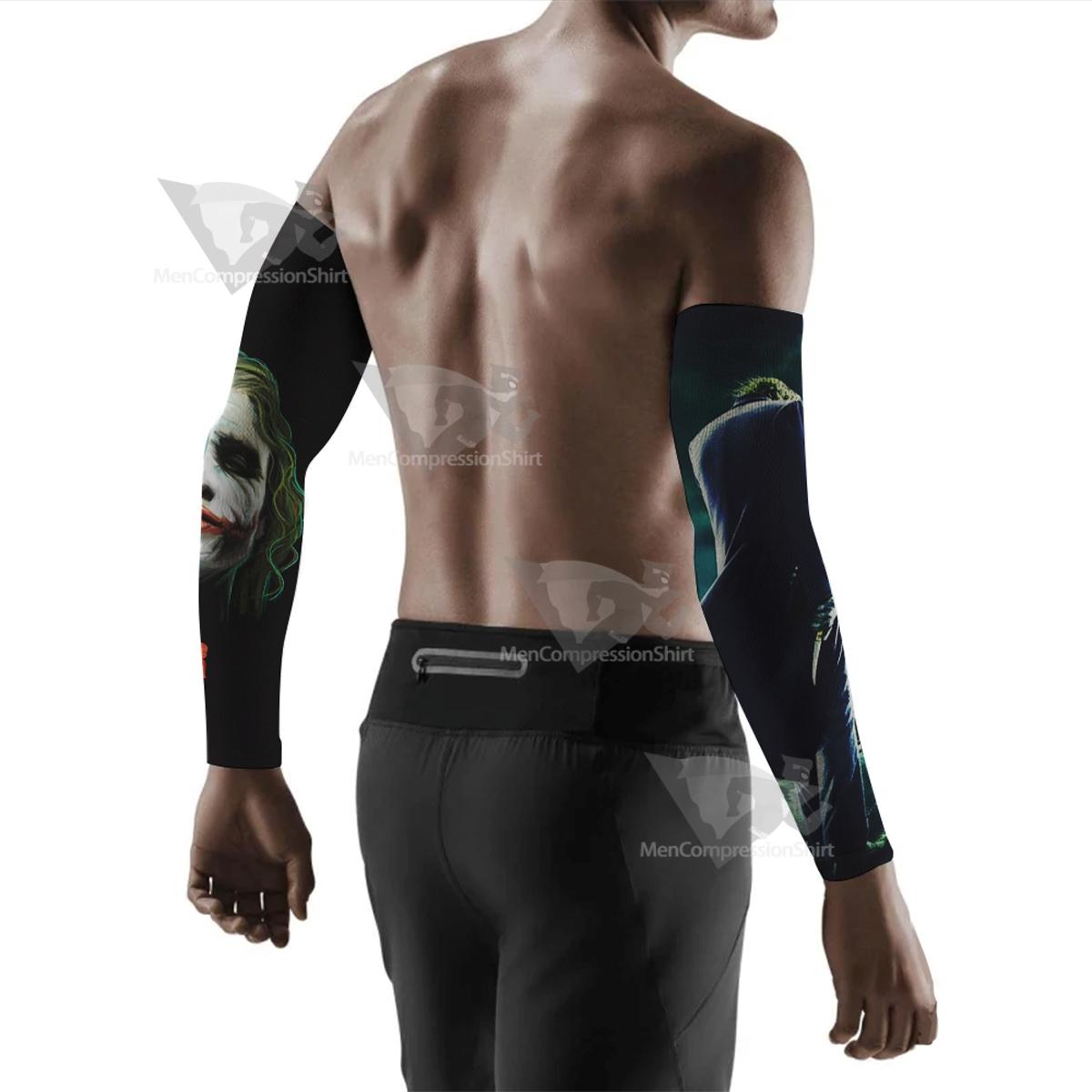 Dc Joker 2019 Joker Batman Black Compression Arm Sleeve