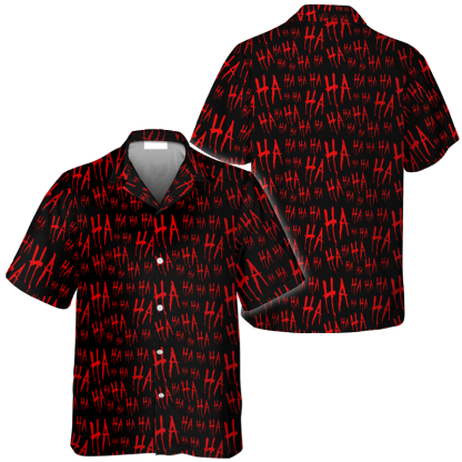 Joker Laughing Hahaha Hawaiian Shirt