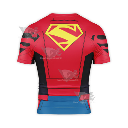 Jon Kent New Suit Short Sleeve Compression Shirt