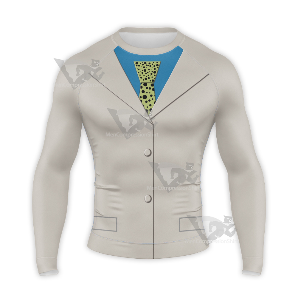 Jujutsu Kaisen Kento Nanami Long Sleeve Compression Shirt