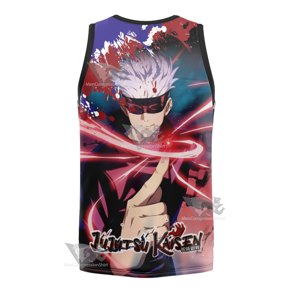 Jujutsu Kaisen Season 2 Satoru Gojo Basketball Jersey