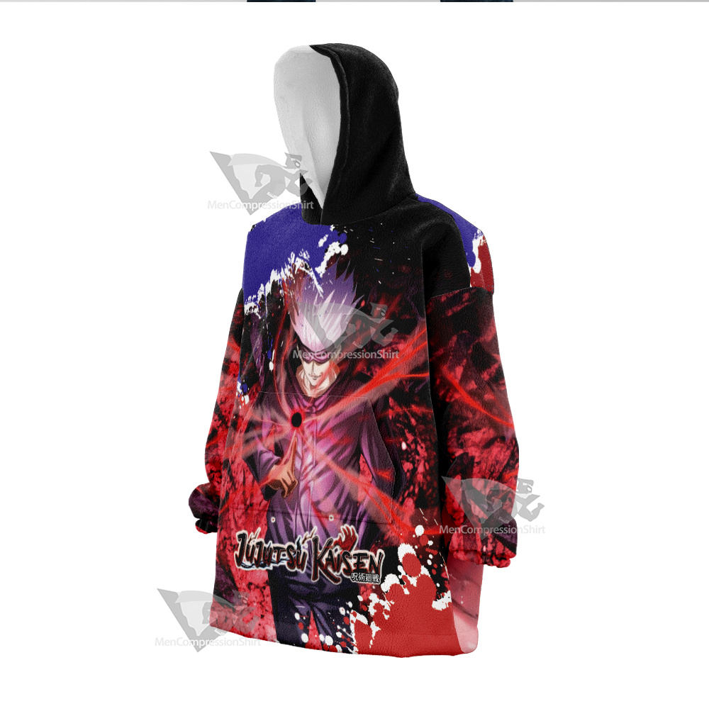Jujutsu Kaisen Season 2 Satoru Gojo Snug Oversized Blanket Hoodie