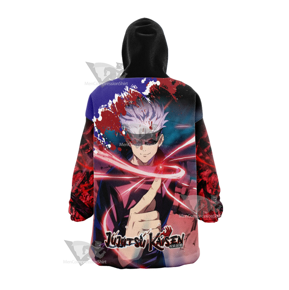 Jujutsu Kaisen Season 2 Satoru Gojo Snug Oversized Blanket Hoodie