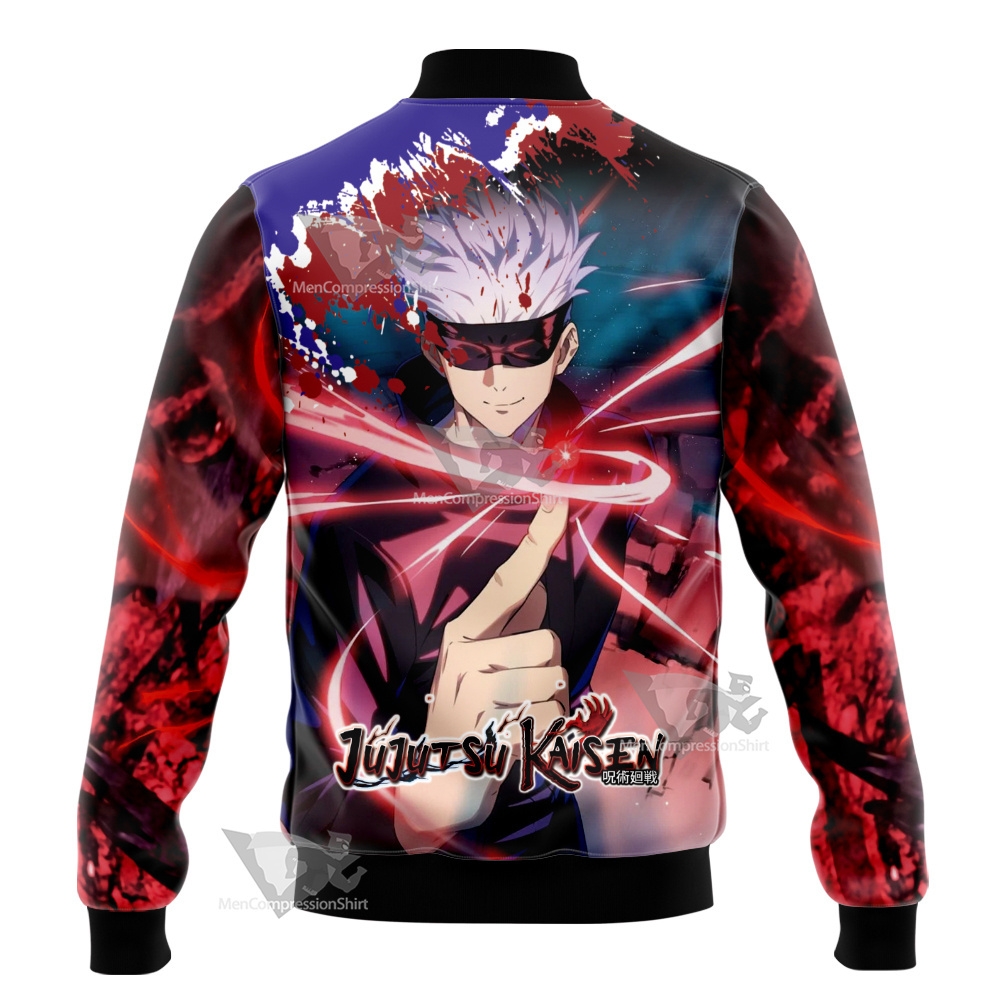 Jujutsu Kaisen Season 2 Satoru Gojo Varsity Jacket