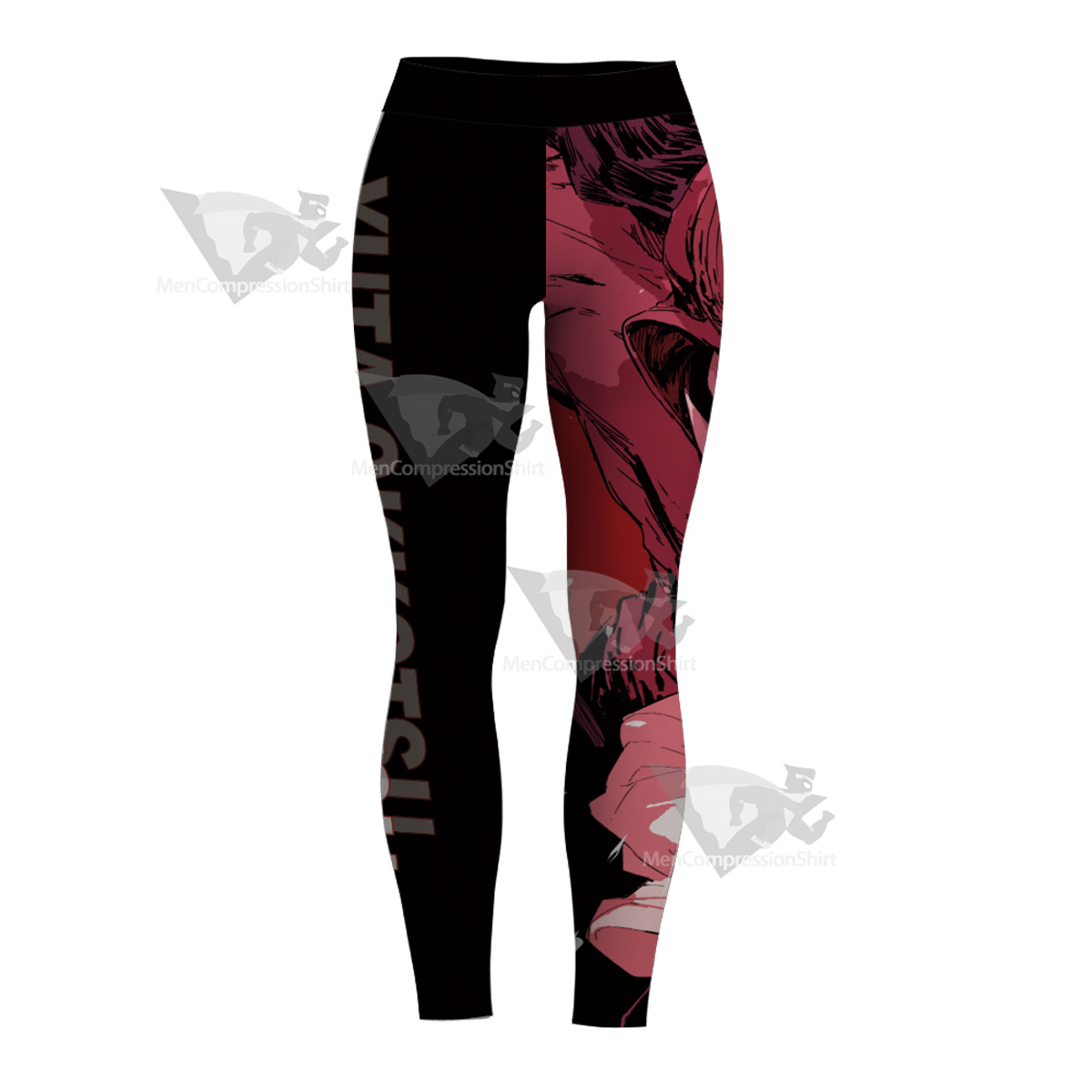 Jujutsu Kaisen Yuta Okkotsu Black Women Compression Legging
