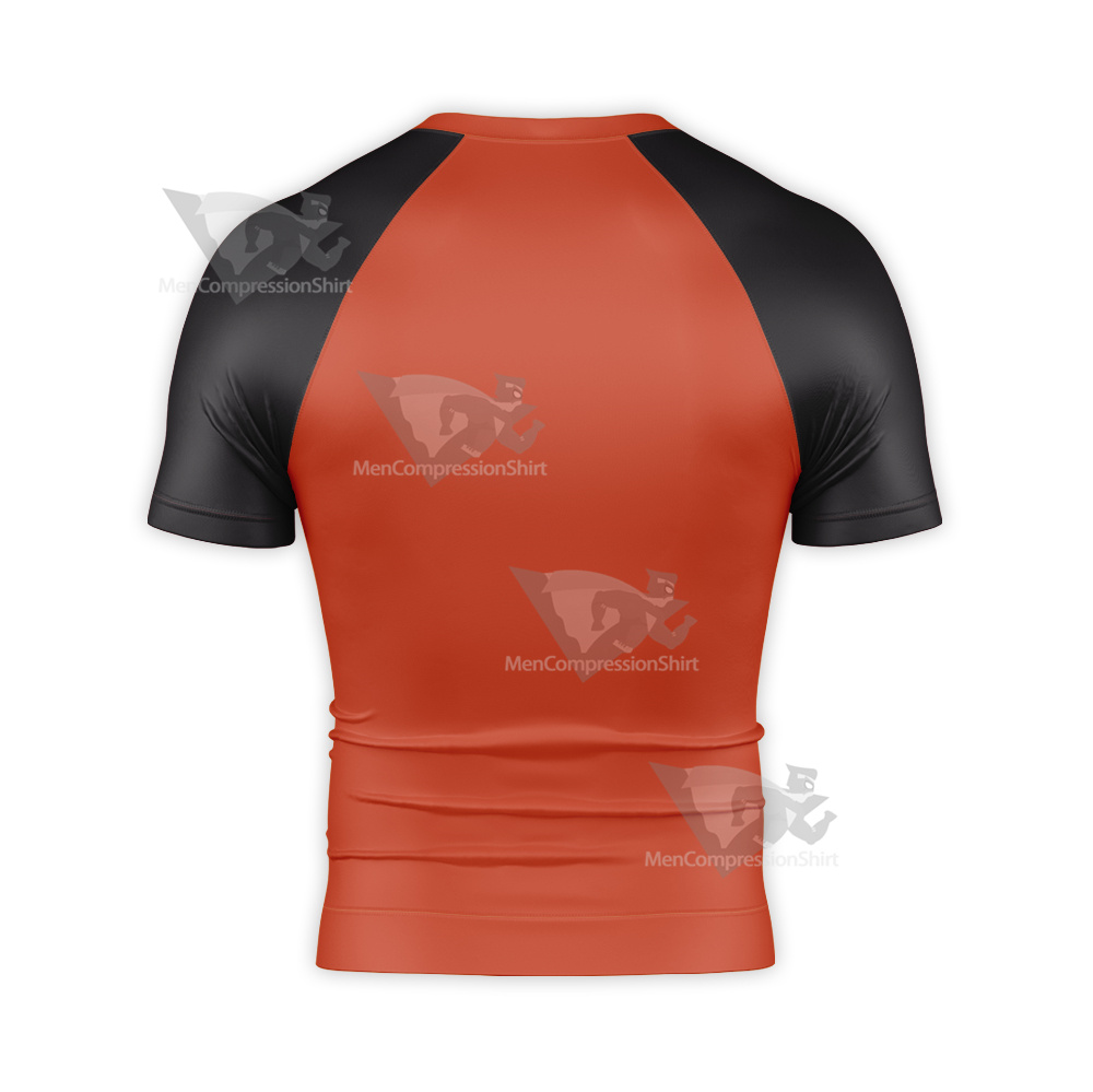 Juniper Lee Ray Ray Lee Red Cosplay Short Sleeve Compression Shirt