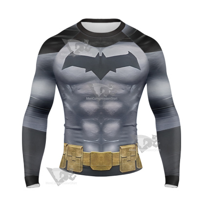 Batman Justice League Warworld Long Sleeve Compression Shirt