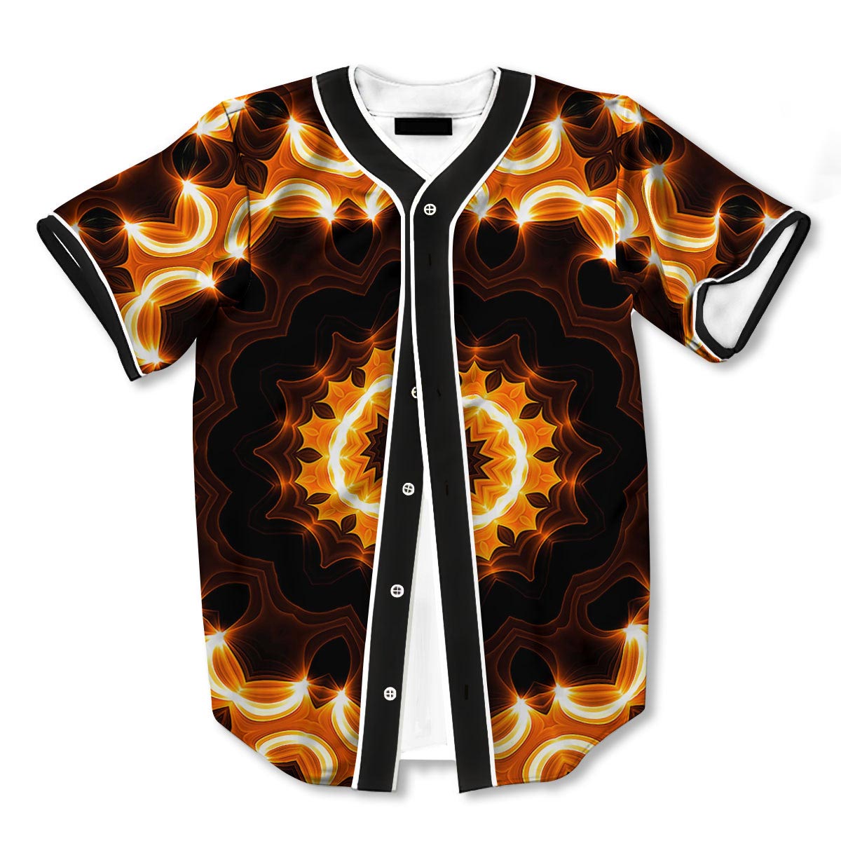 Kaleidoscope Vintage 3d Print Full Size Baseball Jerseys