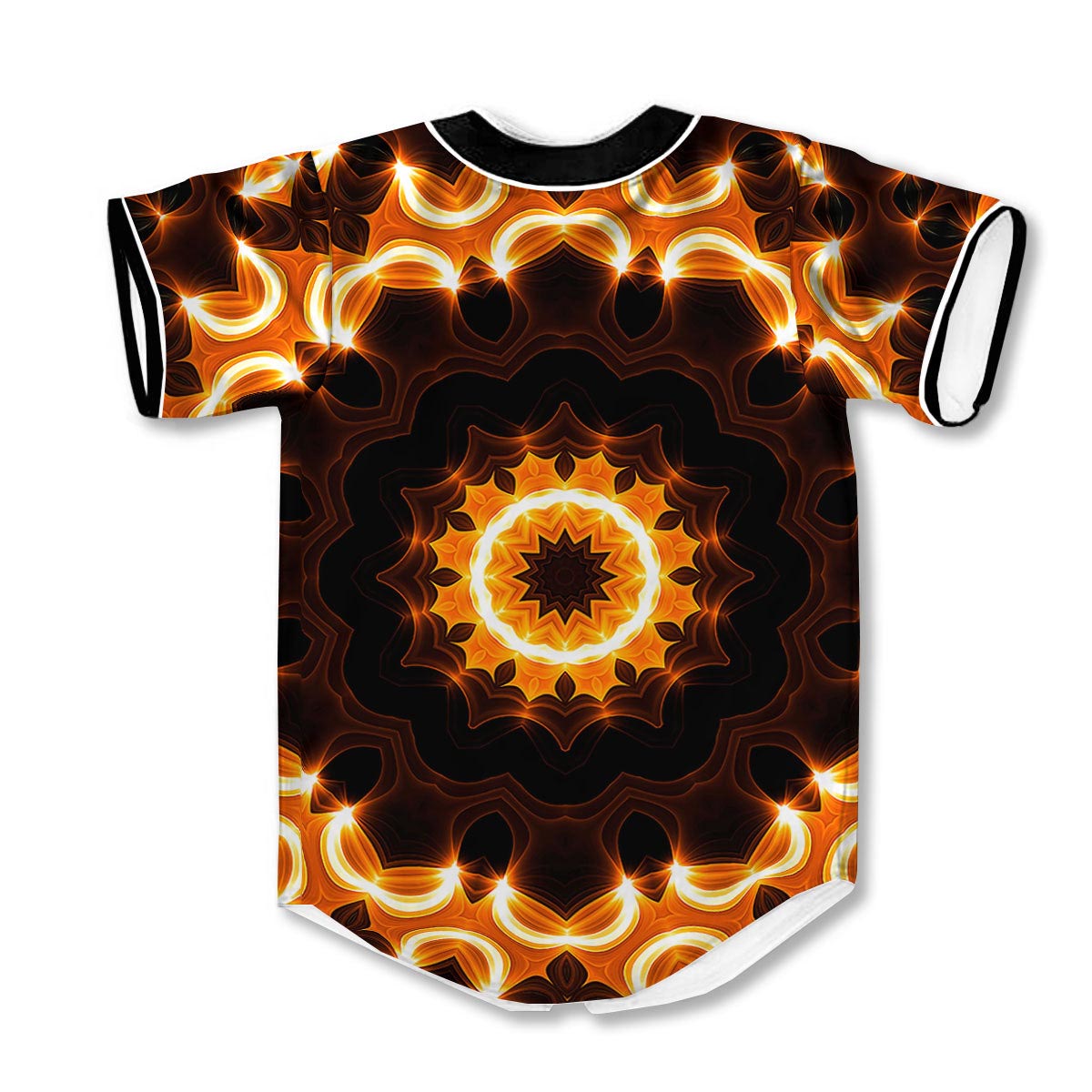 Kaleidoscope Vintage 3d Print Full Size Baseball Jerseys