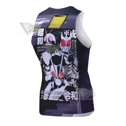 Kamen Rider Zero One Yellow Sleeveless Compression Shirt