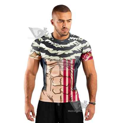 Katakuri One Piece Short Sleeve Rash Guard